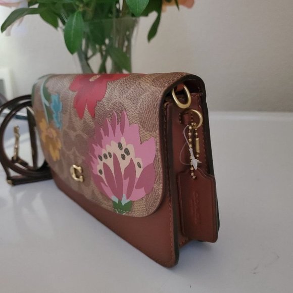 Coach crossbody hayden floral print